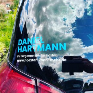 Aufkleber  Daniel Hartmann