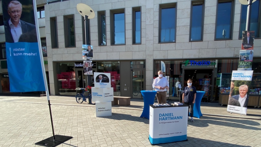 Wahlkampfstand